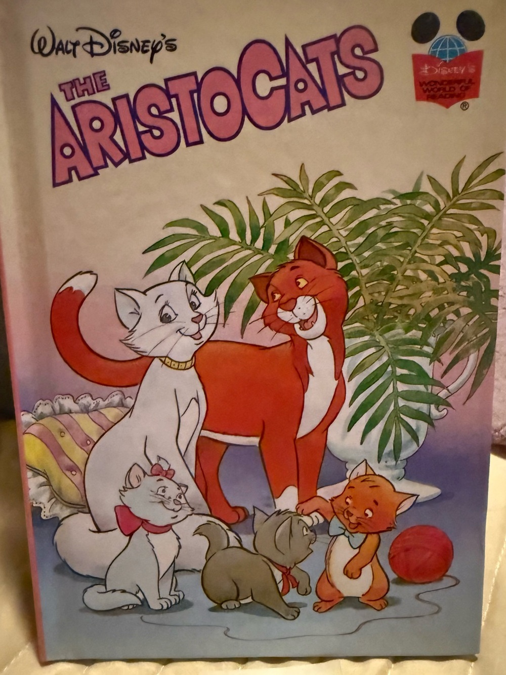 Walt DisneyThe Aristocats Cat Poster -“RARE COPY” - Wonderful World of Reading